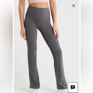 Zella Studio Luxe Bootcut Leggings Medium Gray